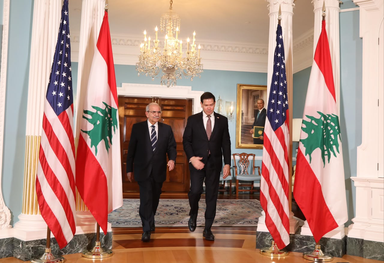 بحضور رجي ومعوض.. لقاء يجمع روبيو بسلام