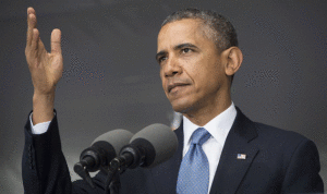 أوباما يعد بحشد الدعم للمعارضة السورية والاخيرة ترحب