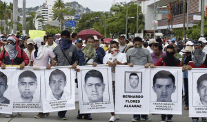 تجدّد التظاهرات في المكسيك على خلفية اختفاء 34 طالبًا جنوب غرب البلاد