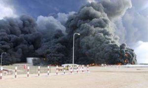القتال في ليبيا يدمر انتاج يومين من النفط