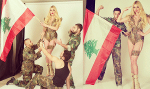بالصور.. ميريام كلينك تعايد لبنان على طريقتها الخاصة!