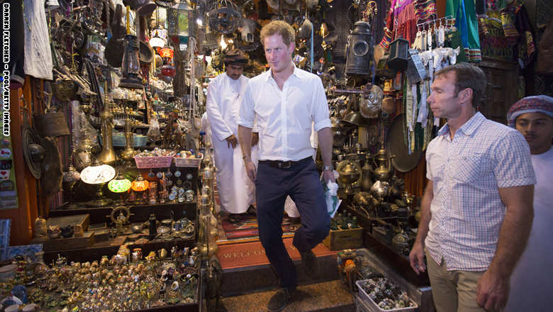 Prince Harry Visits Oman - Day 2