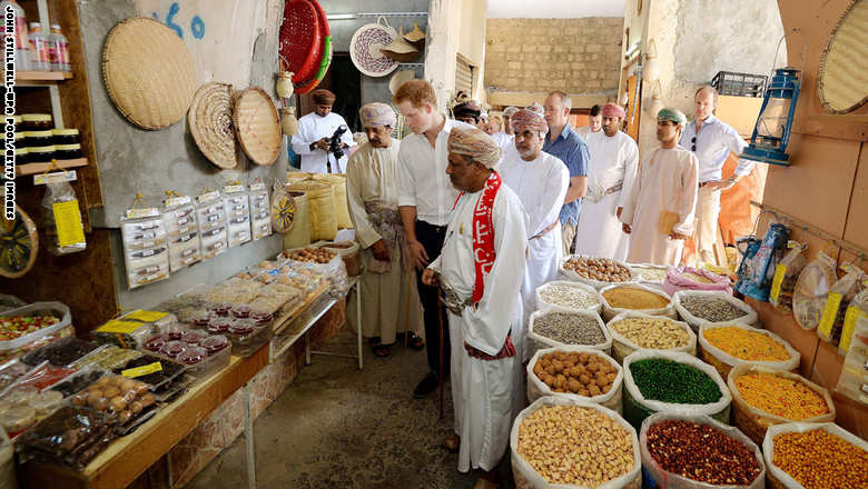 Prince Harry Visits Oman - Day 2