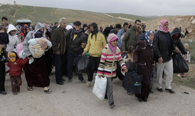 Syrians displaced