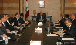 استمرار انعقاد جلسة مجلس الوزراء في السراي الحكومي برئاسة سلام