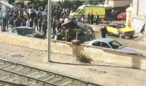 إنفجار عبوة ناسفة أمام نقطة شرطة سان ستيفانو في الإسكندرية
