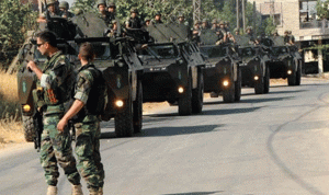 الجيش: توقيف متهم بتشكيل خلية ارهابية و3 باطلاق النار على عسكريين