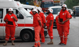 700 مسعف و170 سيارة إسعاف للصليب الأحمر ليلة رأس السنة