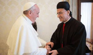 الراعي يلتقي قداسة البابا في الفاتيكان