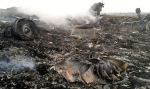 التقرير الأوّل حول تحطّم الطائرة الماليزية في أوكرانيا