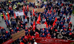 إضراب 22 ألف موظف بقطاع التعدين للمطالبة بزيادة رواتبهم في ألمانيا