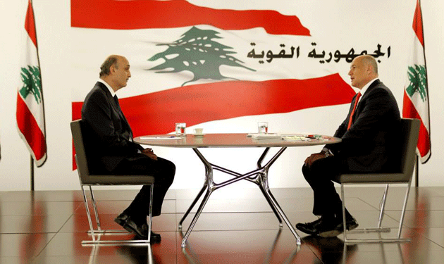 samir-geagea-with-marcel-ghanem-kalam-ennas