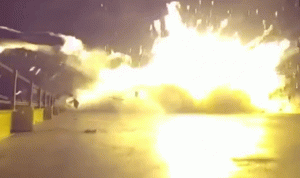 بالفيديو.. لحظة ارتطام المركبة الفضائية “سبايس اكس” بالأرض وانفجارها