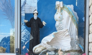 اعتداء على تمثال السيدة العذراء في كنيسة مار شربل في سيدني
