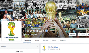 “فيسبوك” تخصص صفحة لمتابعة أخبار “كأس العالم 2014”